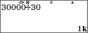 Übungsaufgabe Dezimalpräfixe mit Casio 991 DEX