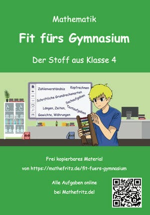 Fit fürs Gymnasium in Mathe